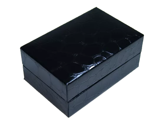 Ringbox Schmuckbox schwarz